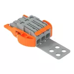 Gniazdo 1-przewodowe dźwignia Push-in CAGE CLAMP®