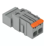 Wtyk 1-przewodowy dźwignia Push-in CAGE CLAMP®