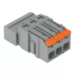 Wtyk 1-przewodowy dźwignia Push-in CAGE CLAMP®