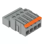 Wtyk 1-przewodowy dźwignia Push-in CAGE CLAMP®