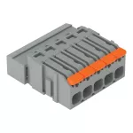 Wtyk 1-przewodowy dźwignia Push-in CAGE CLAMP®