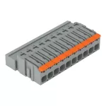 Wtyk 1-przewodowy dźwignia Push-in CAGE CLAMP®