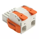 Gniazdo 1-przewodowe dźwignia Push-in CAGE CLAMP®