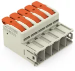 Wtyk 1-przewodowy dźwignia Push-in CAGE CLAMP®, jasnoszary 832-1205/000-9034