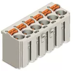 1-przewodowe gniazdo przycisk Push-in CAGE CLAMP®, jasnoszary 2092-1126