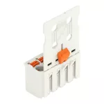 1-przewodowe gniazdo przycisk Push-in CAGE CLAMP®, jasnoszary 2092-1105/002-000