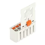 1-przewodowe gniazdo przycisk Push-in CAGE CLAMP®, jasnoszary 2092-1106/002-000