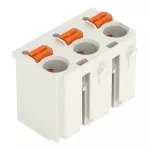 1-przewodowe gniazdo przycisk Push-in CAGE CLAMP®, jasnoszary 2092-3124