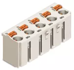 1-przewodowe gniazdo przycisk Push-in CAGE CLAMP®, jasnoszary 2092-3125