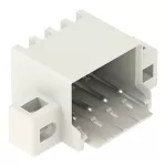 Wtyk THT pin lutowniczy Ø 1 mm konstrukcja kątowa, jasnoszary 2091-1424/005-000