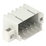 Wtyk THT pin lutowniczy Ø 1 mm konstrukcja kątowa, jasnoszary 2091-1425/005-000