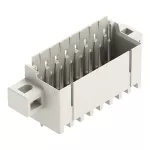 Wtyk THT pin lutowniczy Ø 1 mm konstrukcja prosta, jasnoszary 2091-1408/005-000