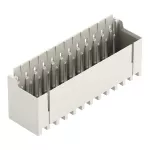 Wtyk THR; pin lutowniczy Ø 1 mm konstrukcja prosta, jasnoszary 2091-1412/200-000