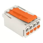 Wtyk 1-przewodowy Push-in CAGE CLAMP®, jasnoszary 2092-1522/002-000