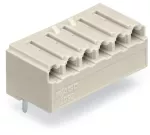 Gniazdo THT konstrukcja prosta RM 5 mm, jasnoszary 2092-1323