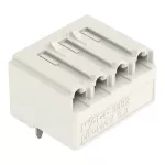 Gniazdo THT konstrukcja prosta RM 5 mm, jasnoszary 2092-1324