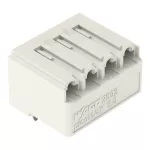 Gniazdo THT konstrukcja prosta RM 5 mm, jasnoszary 2092-1324/200-000