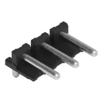 Listwa pinów lutowniczych Pin lutowniczy Ø 1,4 mm konstrukcja kątowa, czarna 2092-1723