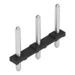 Listwa pinów lutowniczych Pin lutowniczy Ø 1,4 mm konstrukcja prosta, czarna 2092-3703