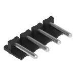 Listwa pinów lutowniczych Pin lutowniczy Ø 1,4 mm konstrukcja kątowa, czarna 2092-1724/200-000