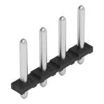 Listwa pinów lutowniczych Pin lutowniczy Ø 1,4 mm konstrukcja prosta, czarna 2092-1704/200-000