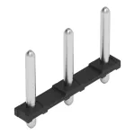 Listwa pinów lutowniczych Pin lutowniczy Ø 1,4 mm konstrukcja prosta, czarna 2092-3703/200-000