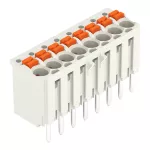 1-przewodowe gniazdo przycisk Push-in CAGE CLAMP®, jasnoszary 2091-1178