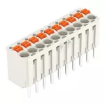 1-przewodowe gniazdo przycisk Push-in CAGE CLAMP®, jasnoszary 2091-1180