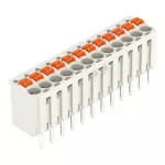 1-przewodowe gniazdo przycisk Push-in CAGE CLAMP®, jasnoszary 2091-1182