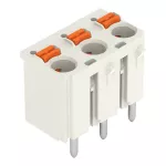 1-przewodowe gniazdo THT, proste, przycisk Push-in CAGE CLAMP®, jasnoszary 2092-3173