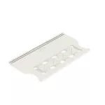 Płytka odciążająca przewody jasnoszara 734-427