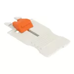 Płytka uchwytowa z suwakiem zwalniającym, jasnoszara 2092-3603/002-000