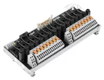 Moduł przejściowy do oprzewodowania systemowego; wielowtyki zgodnie z DIN 41651; wtyk; 20-bieg.; 16-kanałowe wyjście przekaźnikowe;