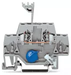 Złączka do zabudowy elementów 2-piętrowe, szara 280-502/281-611