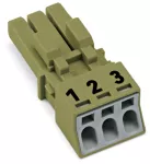 Gniazdo 3-bieg., jasnozielone 890-263