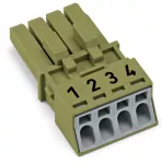 Gniazdo 4-bieg., jasnozielone 890-264