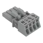 Gniazdo 4-bieg., szare 890-244/060-000