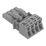 Gniazdo 4-bieg., szare 890-244/064-000