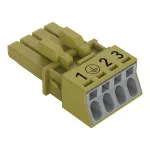 Gniazdo 4-bieg., jasnozielone 890-264/073-000