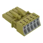 Gniazdo 5-bieg., jasnozielone 890-265