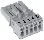 Gniazdo 5-bieg., szare 890-245