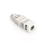 Wtyk z obudową odciążającą przewody 2-bieg., biały 770-132/041-000