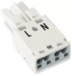 Gniazdo 2-bieg., białe 770-222