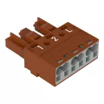 Gniazdo 3-bieg., brązowe