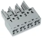 Gniazdo 4-bieg., szare 770-244