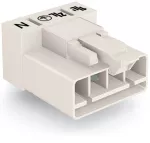 Wtyk do płytek drukowanych konstrukcja kątowa 4-bieg., biały 890-834/011-000