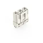 Wtyk do płytek drukowanych konstrukcja prosta 3-bieg., biały 770-833