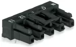 Gniazdo do płytek drukowanych konstrukcja kątowa 5-bieg., czarne 770-805/011-000