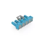 Gniazdo do płytek drukowanych konstrukcja kątowa 5-bieg., niebieskie 770-3105/011-000