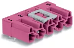 Wtyk do płytek drukowanych konstrukcja kątowa 5-bieg., różowy 770-895/011-000